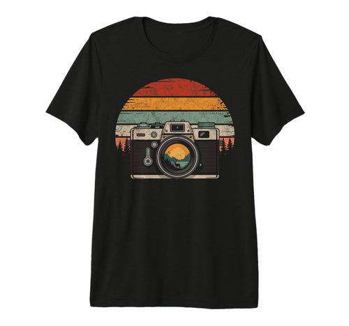 Photo Camera Nature Photographer T-Shirt - Unique Graphic Unisex - T-Shirt, Sweatshirt, Hoodie