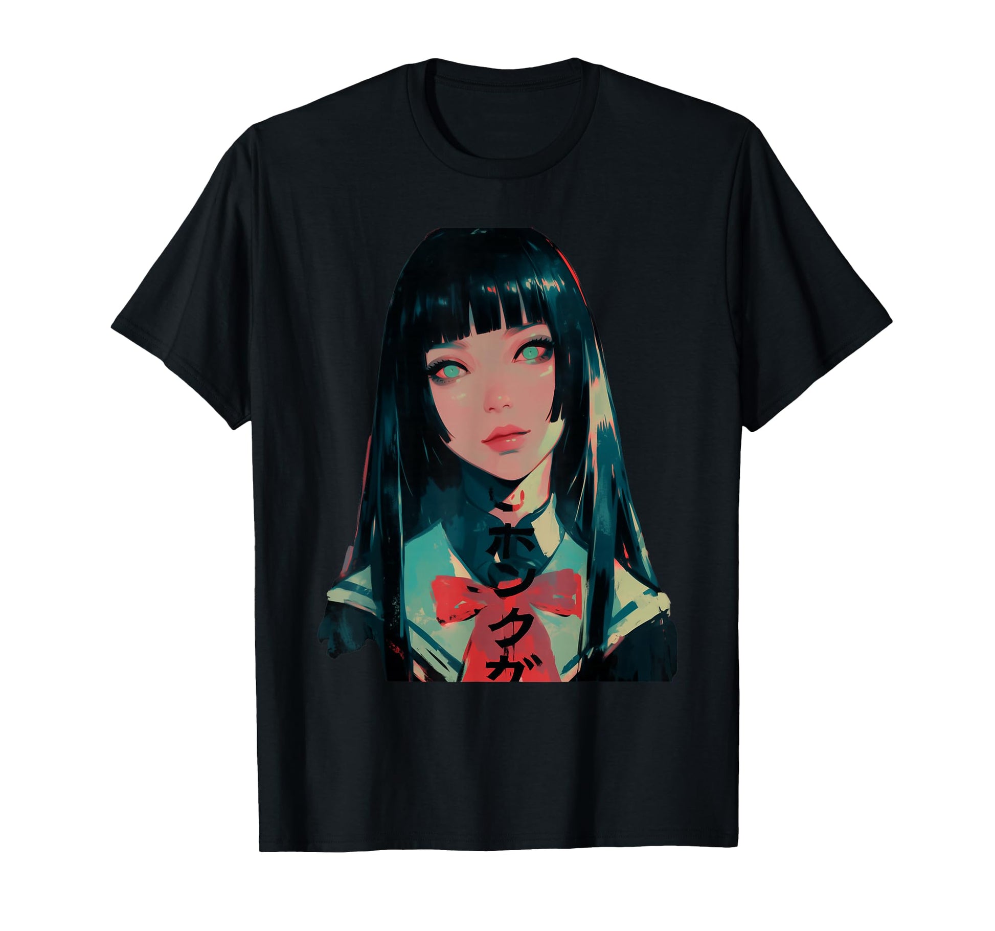 Goth Grunge Demon Anime Waifu Horror T-Shirt - Trendy Graphic Men Women - T-Shirt, Sweatshirt, Hoodie