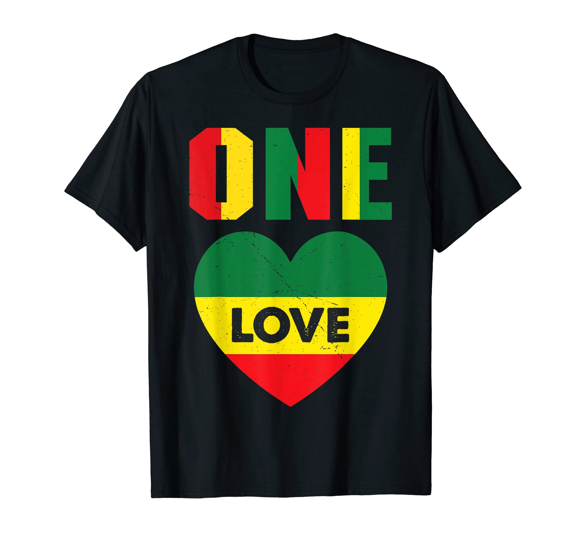 Jamaica Reggae Music Rasta Pride Peace Love T-Shirt - Graphic Print Unisex - T-Shirt, Sweatshirt, Hoodie