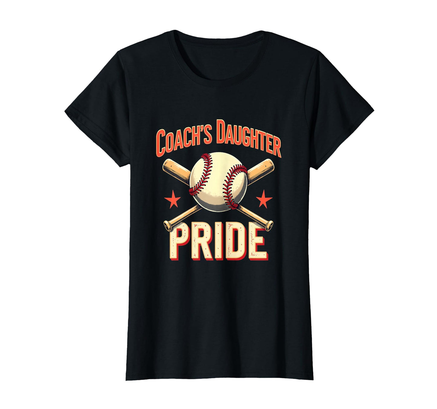 Coachs Daughter Pride Baseball T-Shirt - Minimalist Print Unisex - T-Shirt, Sweatshirt, Hoodie