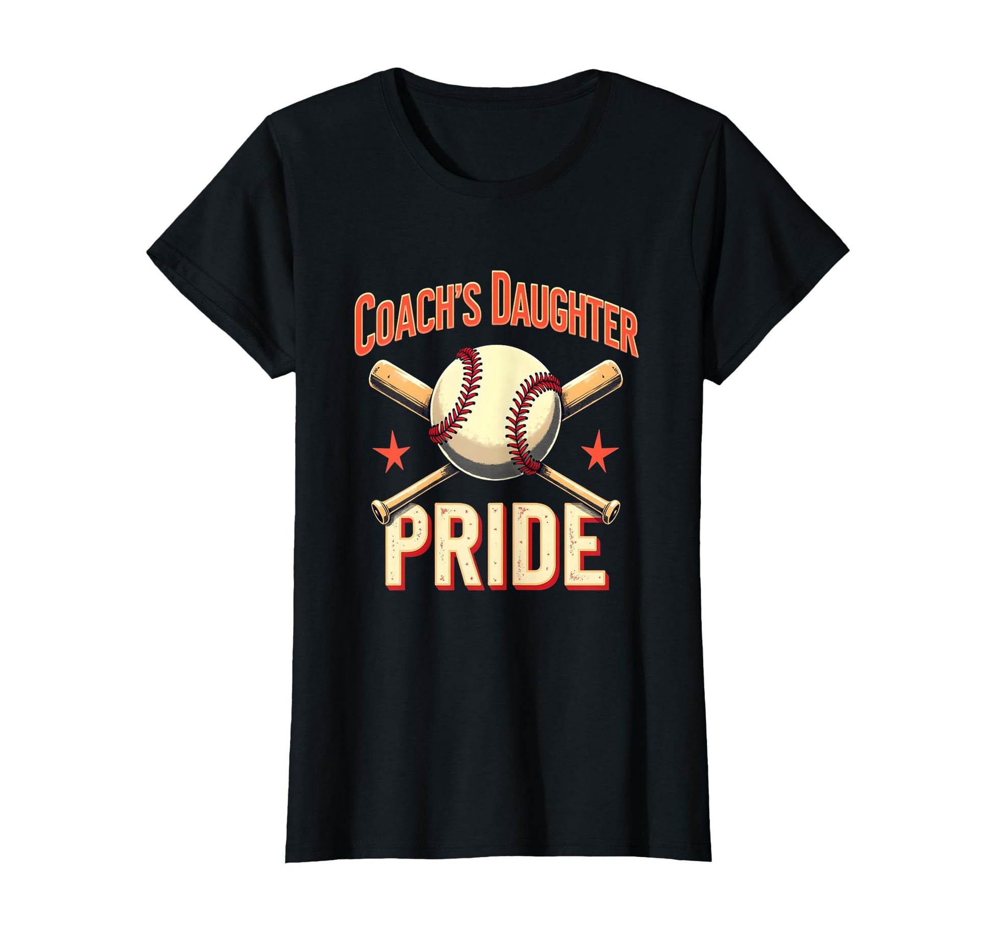 Coachs Daughter Pride Baseball T-Shirt - Minimalist Print Unisex - T-Shirt, Sweatshirt, Hoodie