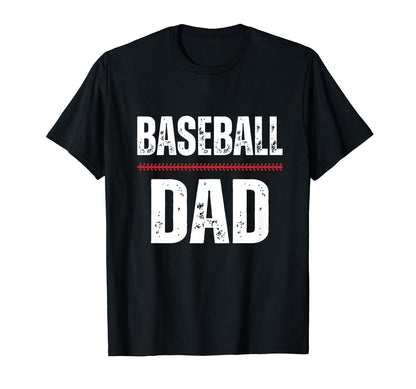 Baseball Dad Proud Love Baseball T-Shirt - Casual Everyday Wear for Adults - T-Shirt, Sweatshirt, Hoodie