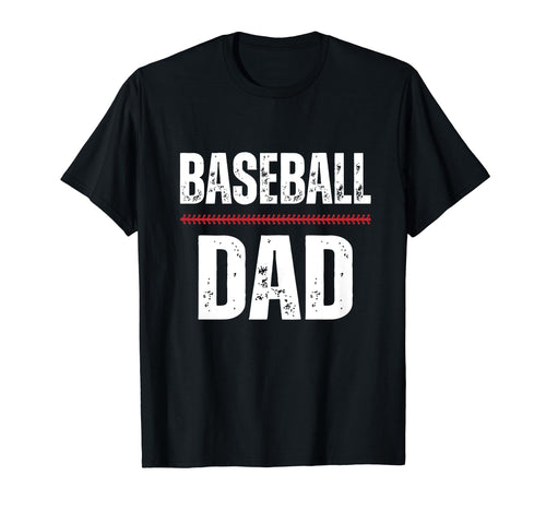 Baseball Dad Proud Love Baseball T-Shirt - Casual Everyday Wear for Adults - T-Shirt, Sweatshirt, Hoodie