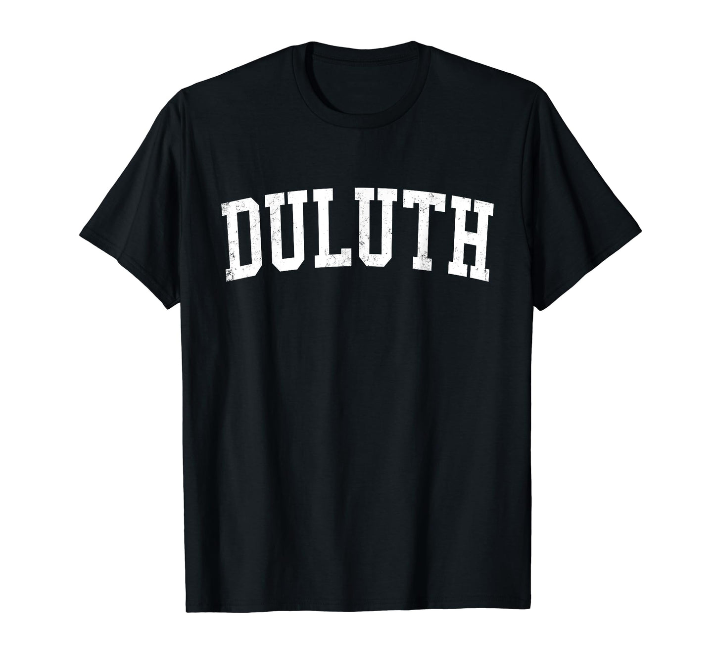 Duluth Ga Distressed White Varsity T-Shirt - Unique Graphic Unisex - T-Shirt, Sweatshirt, Hoodie