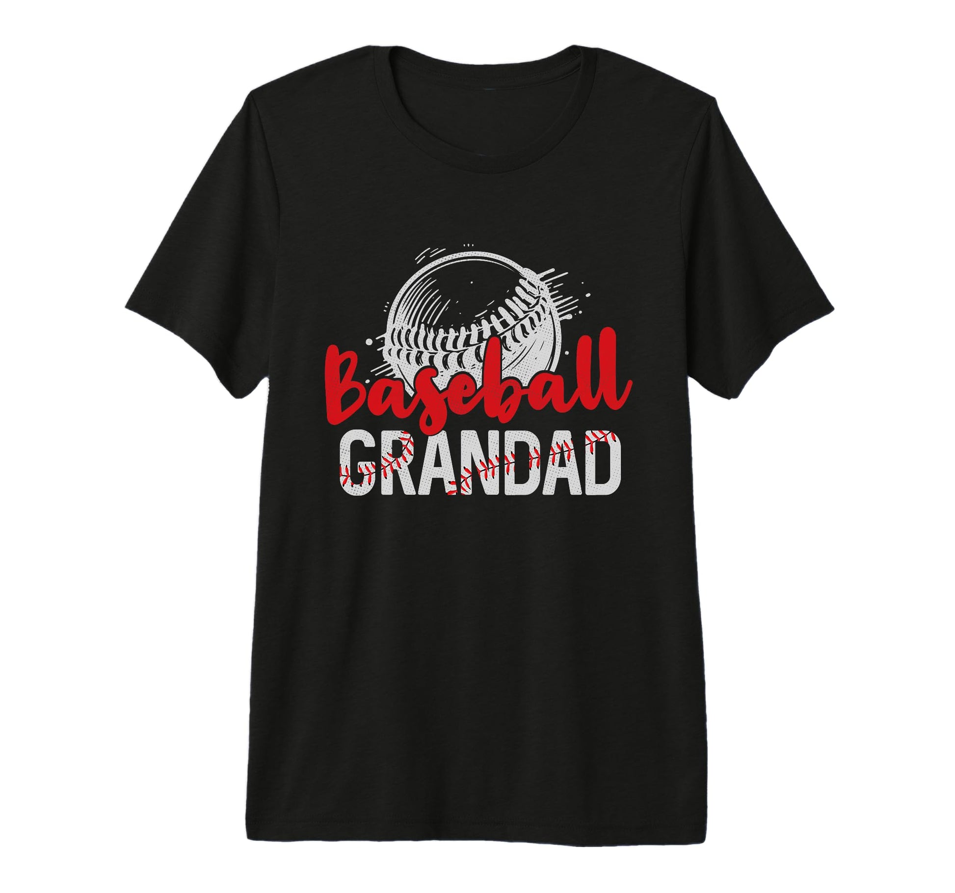 Mens Baseball Grandad Fathers Day Dad T-Shirt - Graphic Print for Adults - T-Shirt, Sweatshirt, Hoodie