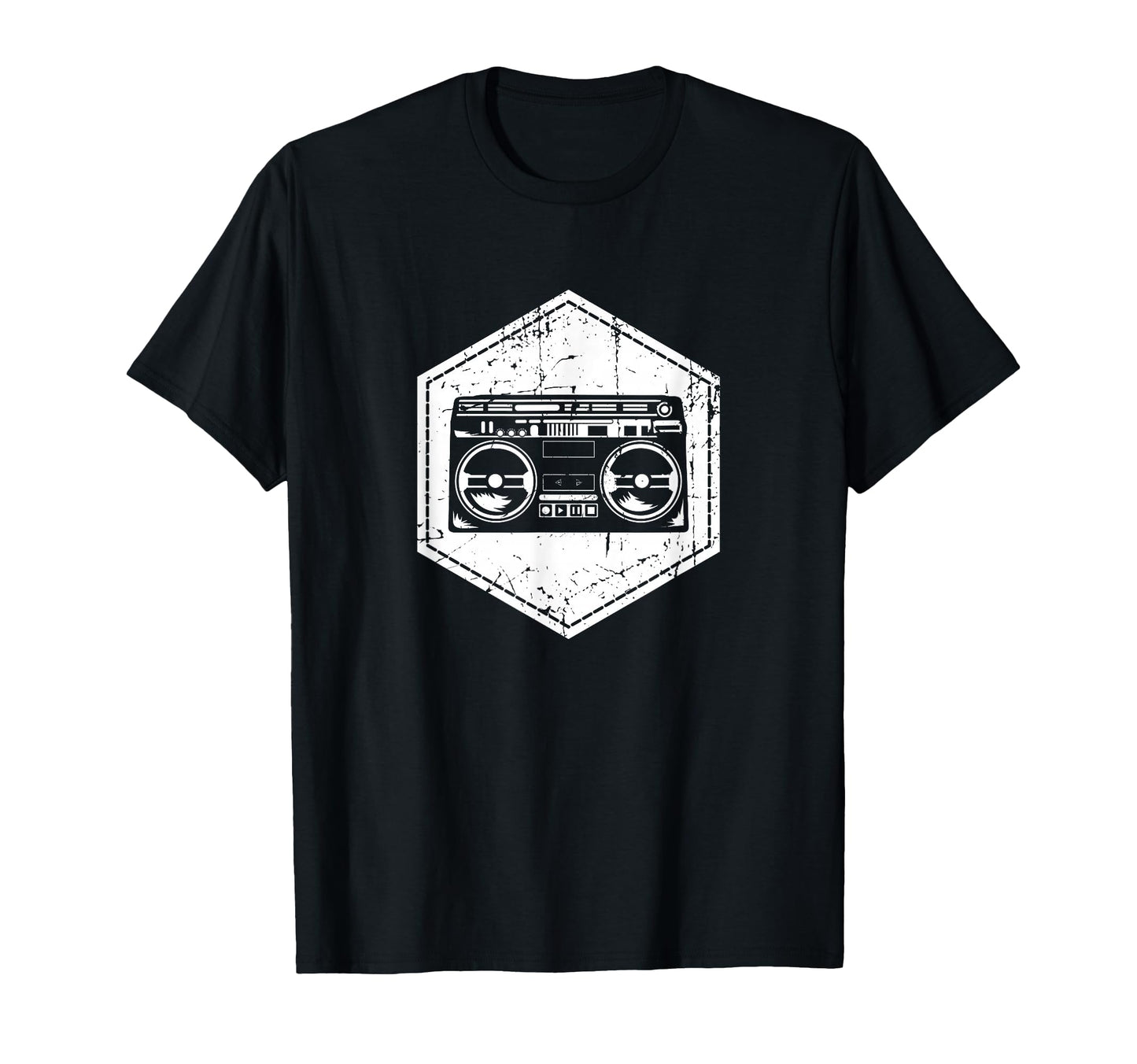 Boombox Rap Music 90S Hip Hop Party T-Shirt - Streetwear Style for Adults - T-Shirt, Sweatshirt, Hoodie