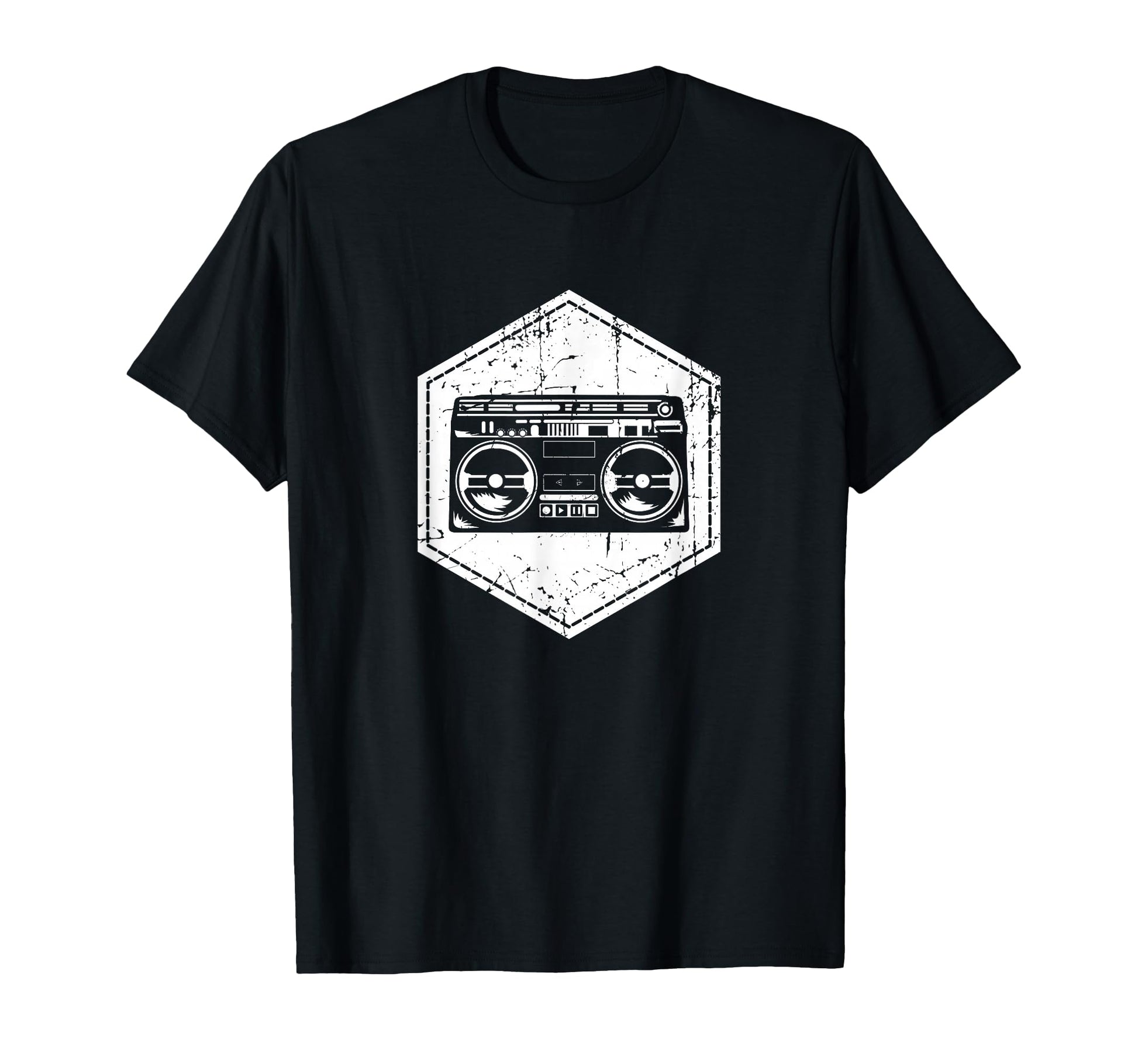 Boombox Rap Music 90S Hip Hop Party T-Shirt - Streetwear Style for Adults - T-Shirt, Sweatshirt, Hoodie