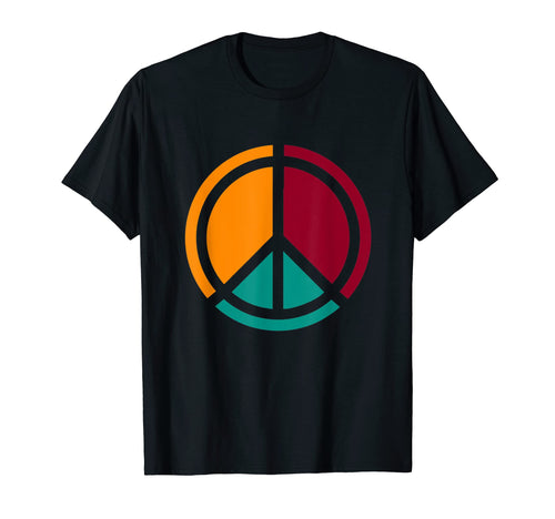 Peace 60S 70S Colorful Spread T-Shirt - Casual Everyday Wear Men Women - T-Shirt, Sweatshirt, Hoodie