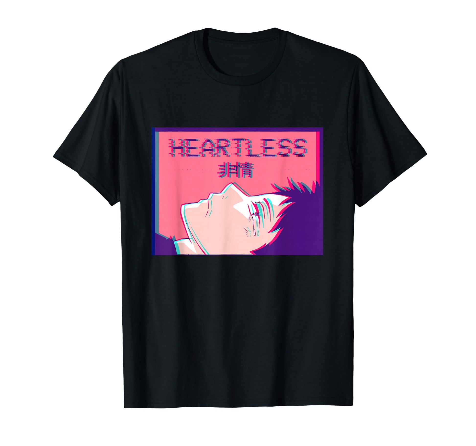 Sad Emo Anime Soft Eboy Vaporwave T-Shirt - Streetwear Style Men Women - T-Shirt, Sweatshirt, Hoodie