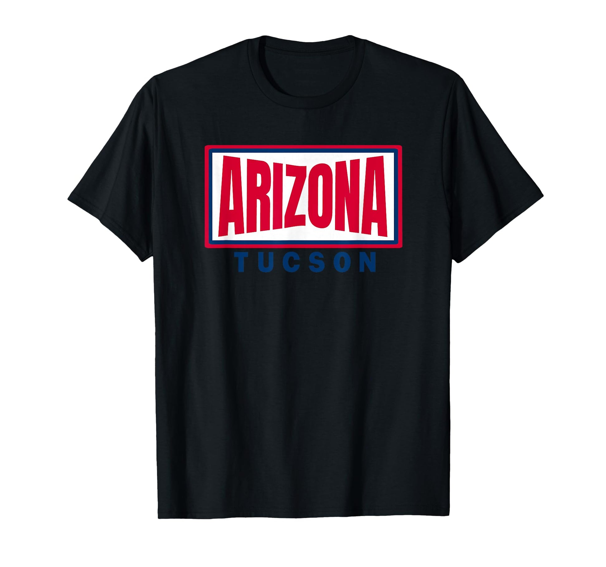 Tucson Arizona Red Blue Striped T-Shirt - Casual Everyday Wear Unisex - T-Shirt, Sweatshirt, Hoodie