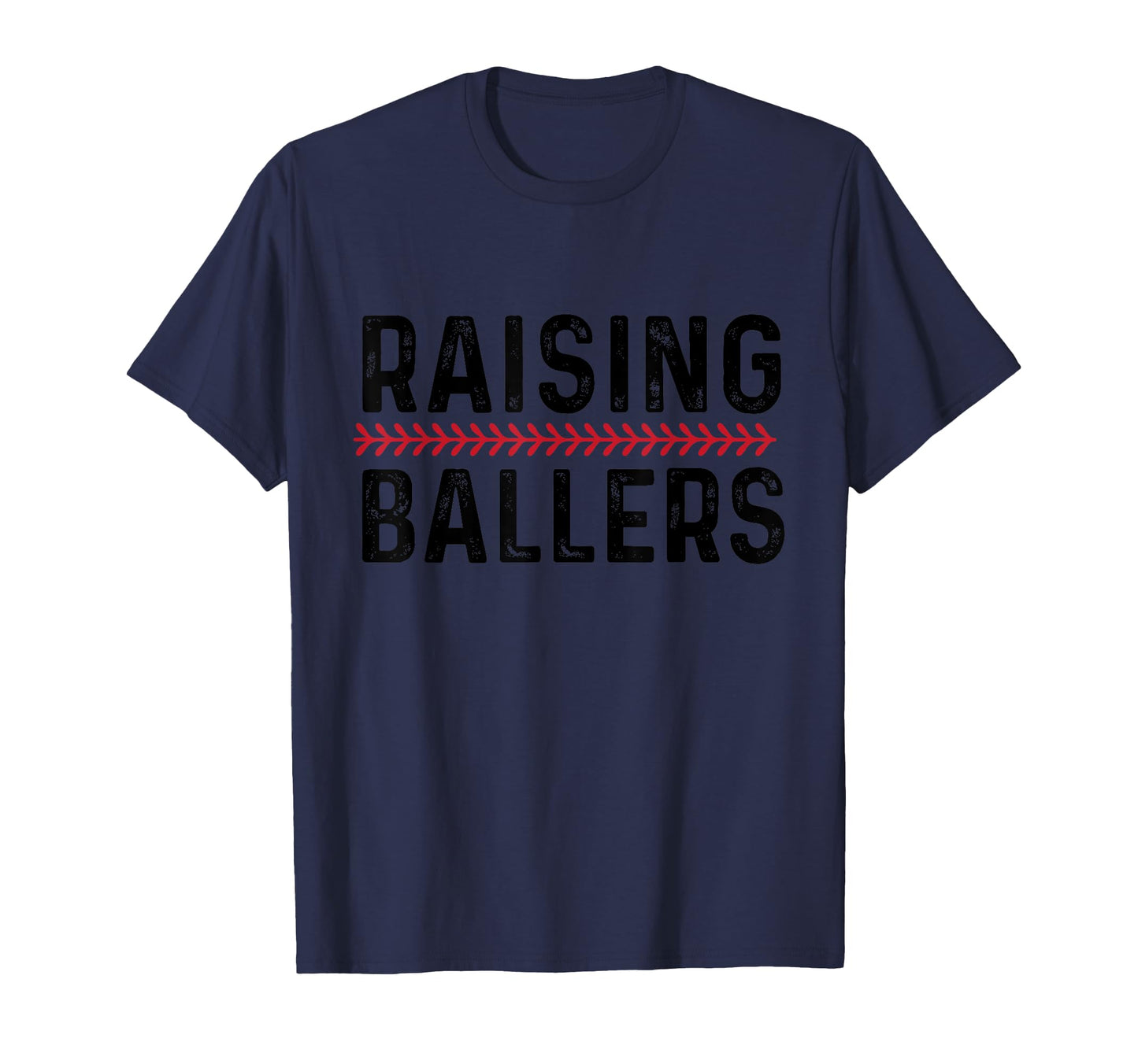 Mom Baseball Players Raising Ballers T-Shirt - Minimalist Print Unisex - T-Shirt, Sweatshirt, Hoodie