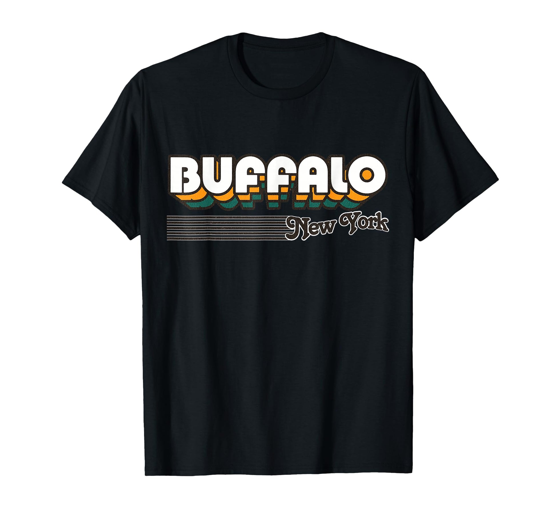 Buffalo New York Stripes T-Shirt - Unique Graphic for Adults - T-Shirt, Sweatshirt, Hoodie