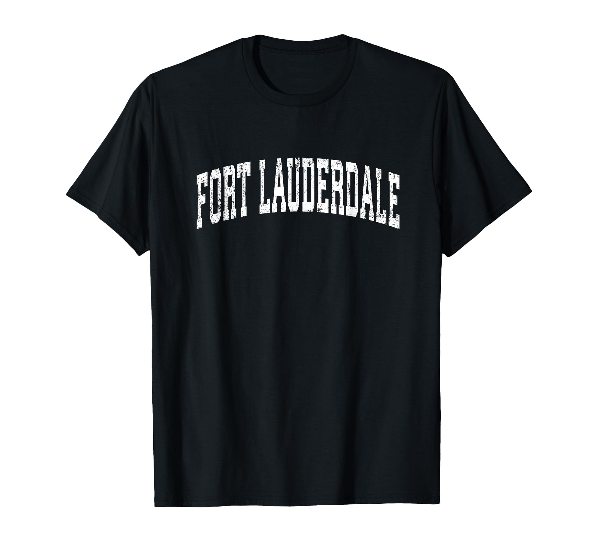 Fort Lauderdale Florida Fl Varsity T-Shirt - Aesthetic Graphic for Adults - T-Shirt, Sweatshirt, Hoodie