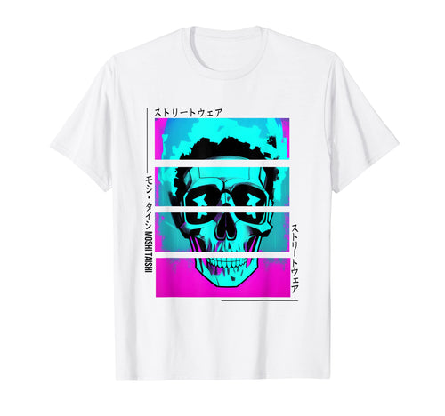 Japanese Streetwear Vaporwave T-Shirt - Fun Novelty Design for Adults - T-Shirt, Sweatshirt, Hoodie