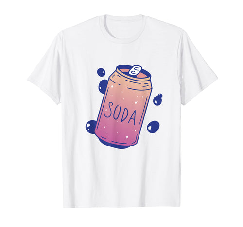 Pastel Soda Can L Japanese T-Shirt - Aesthetic Graphic for Adults - T-Shirt, Sweatshirt, Hoodie
