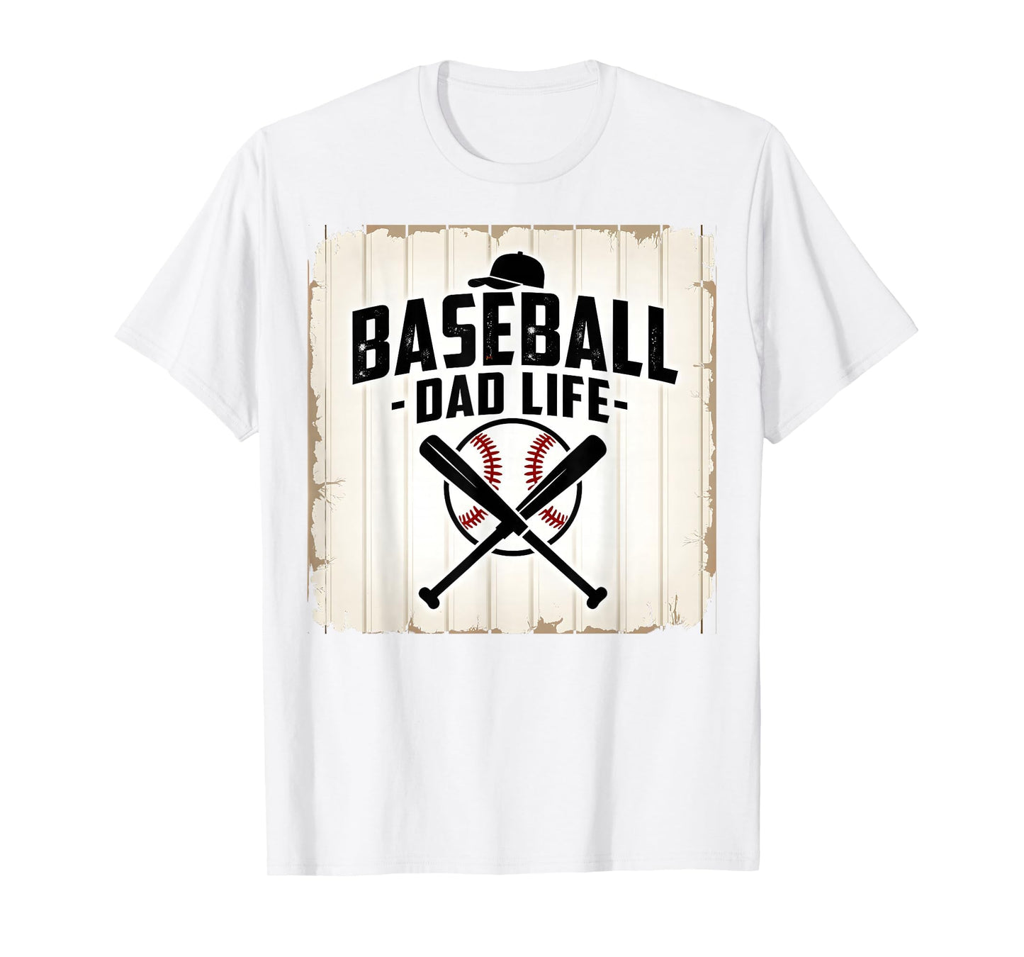 Baseball Dad Life Proud Father Sports T-Shirt - Minimalist Print Men Women - T-Shirt, Sweatshirt, Hoodie