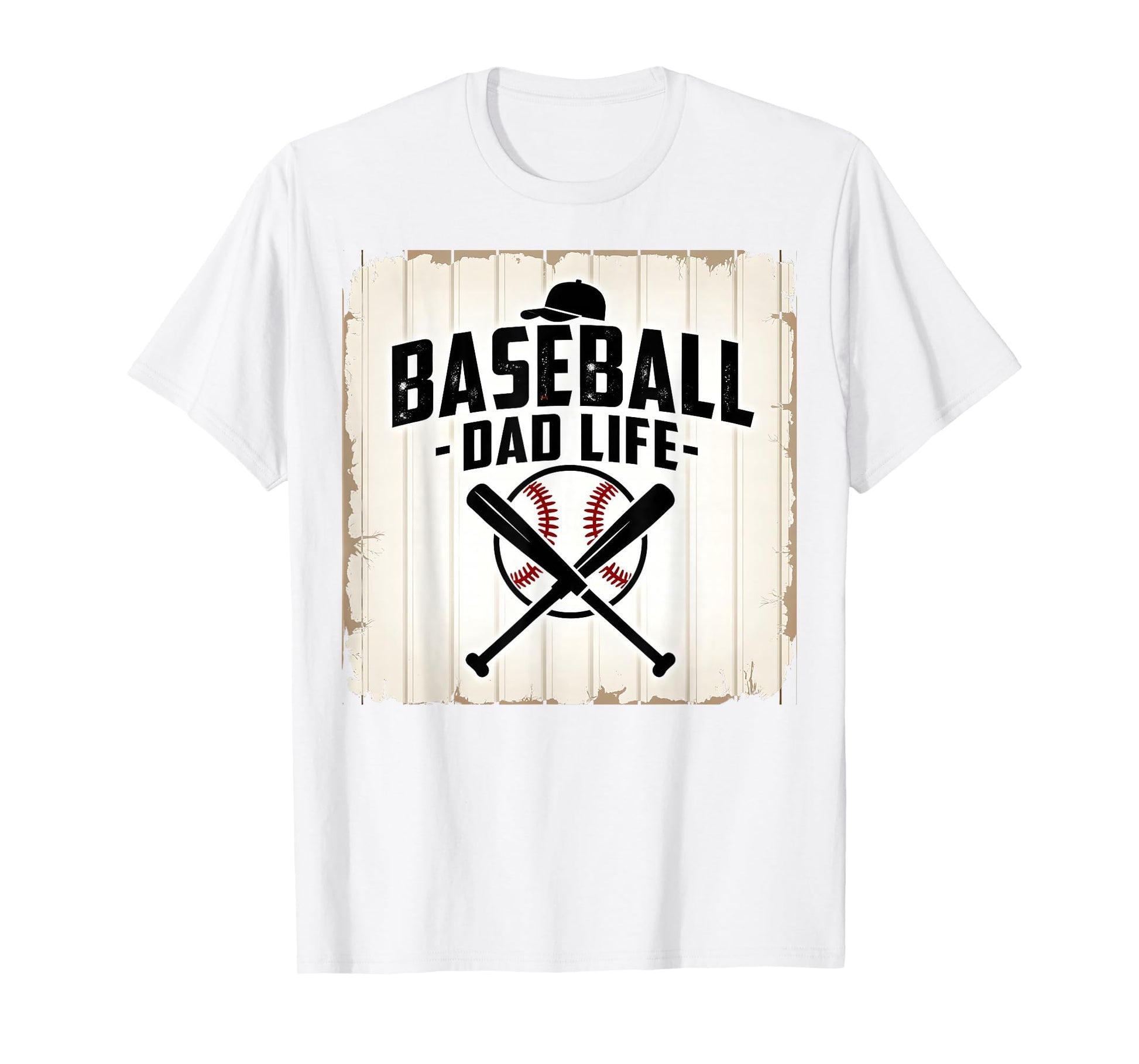 Baseball Dad Life Proud Father Sports T-Shirt - Minimalist Print Men Women - T-Shirt, Sweatshirt, Hoodie