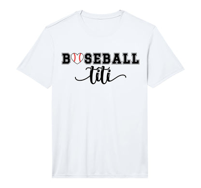 Mens Baseball Titi Aunt Proud T-Shirt - Casual Everyday Wear Men Women - T-Shirt, Sweatshirt, Hoodie