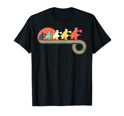 Baseball Catcher Sunset Rainbow T-Shirt - Custom Art Print Unisex - T-Shirt, Sweatshirt, Hoodie