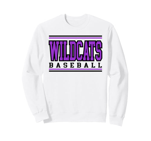 Wildcats Baseball Mom Game Day Sweatshirt - Novelty Apparel Men Women - T-Shirt, Sweatshirt, Hoodie