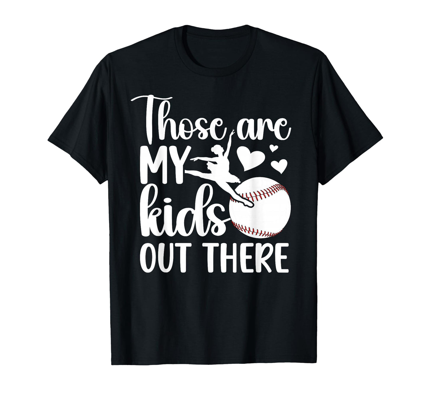 Baseball And Dance Mom Baseball Player T-Shirt - Minimalist Print Unisex - T-Shirt, Sweatshirt, Hoodie