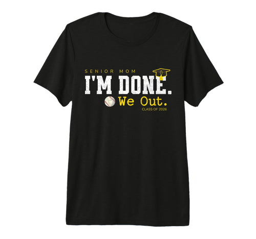 Senior Mom Class 2026 Graduation T-Shirt - Streetwear Style for Adults - T-Shirt, Sweatshirt, Hoodie
