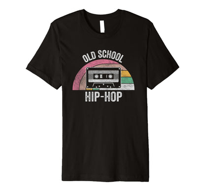 Old School Hip Hop Cassette Tape T-Shirt - Casual Everyday Wear Unisex - T-Shirt, Sweatshirt, Hoodie