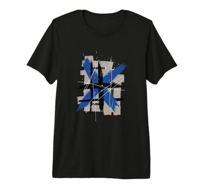 Abstract 90S Paint Brush Grunge T-Shirt - Minimalist Print Men Women - T-Shirt, Sweatshirt, Hoodie