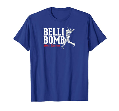 Cody Bellinger Belli Bomb Los Angeles T-Shirt - Novelty Apparel Unisex - T-Shirt, Sweatshirt, Hoodie