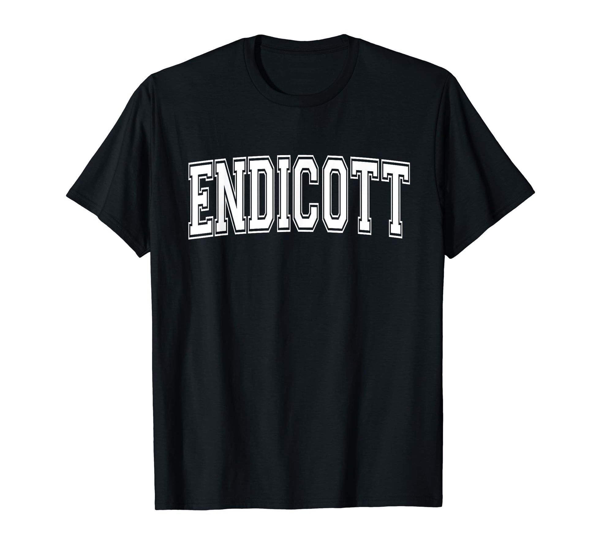 Endicott Ny New York Usa Sports Varsity T-Shirt - Graphic Print Men Women - T-Shirt, Sweatshirt, Hoodie