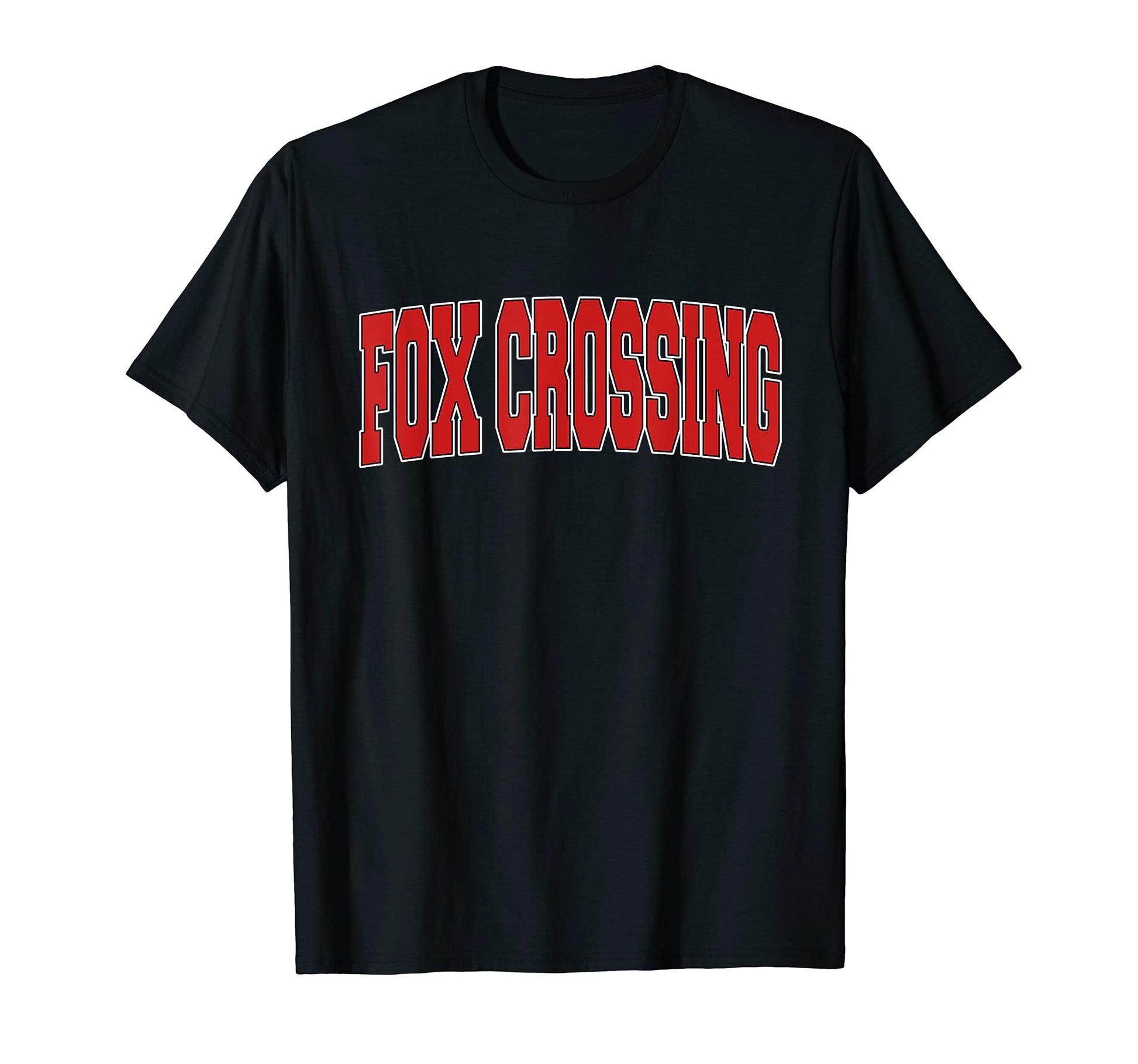 Fox Crossing Wi Wisconsin Varsity Usa T-Shirt - Unique Graphic Men Women - T-Shirt, Sweatshirt, Hoodie