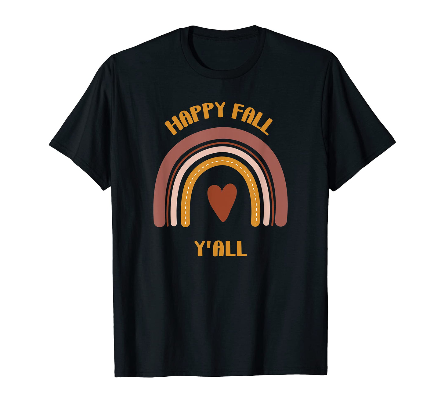 Happy Fall Yall Southern Accent T-Shirt - Minimalist Print Men Women - T-Shirt, Sweatshirt, Hoodie