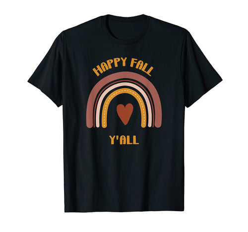 Happy Fall Yall Southern Accent T-Shirt - Minimalist Print Men Women - T-Shirt, Sweatshirt, Hoodie