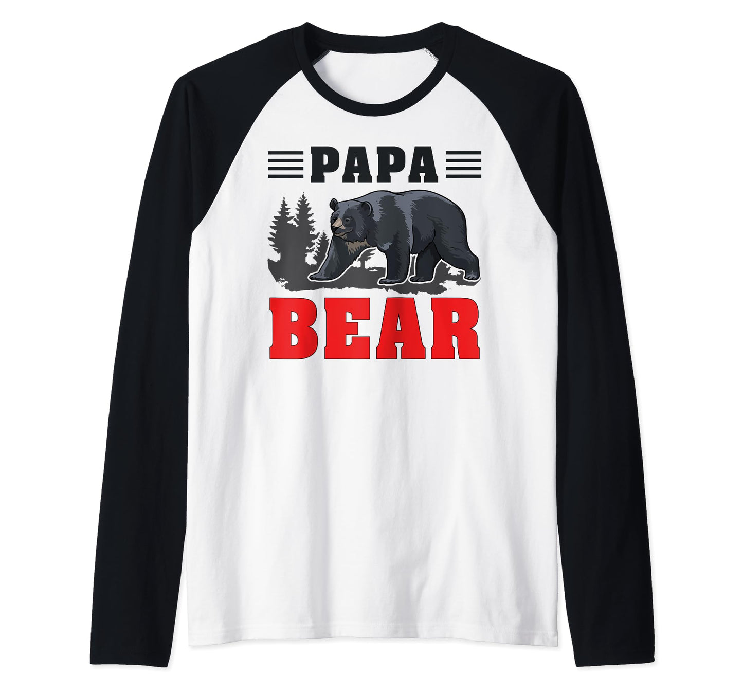 Papa Bear Father Dad Daddy Gift Hoodie - Aesthetic Graphic for Adults - T-Shirt, Sweatshirt, Hoodie