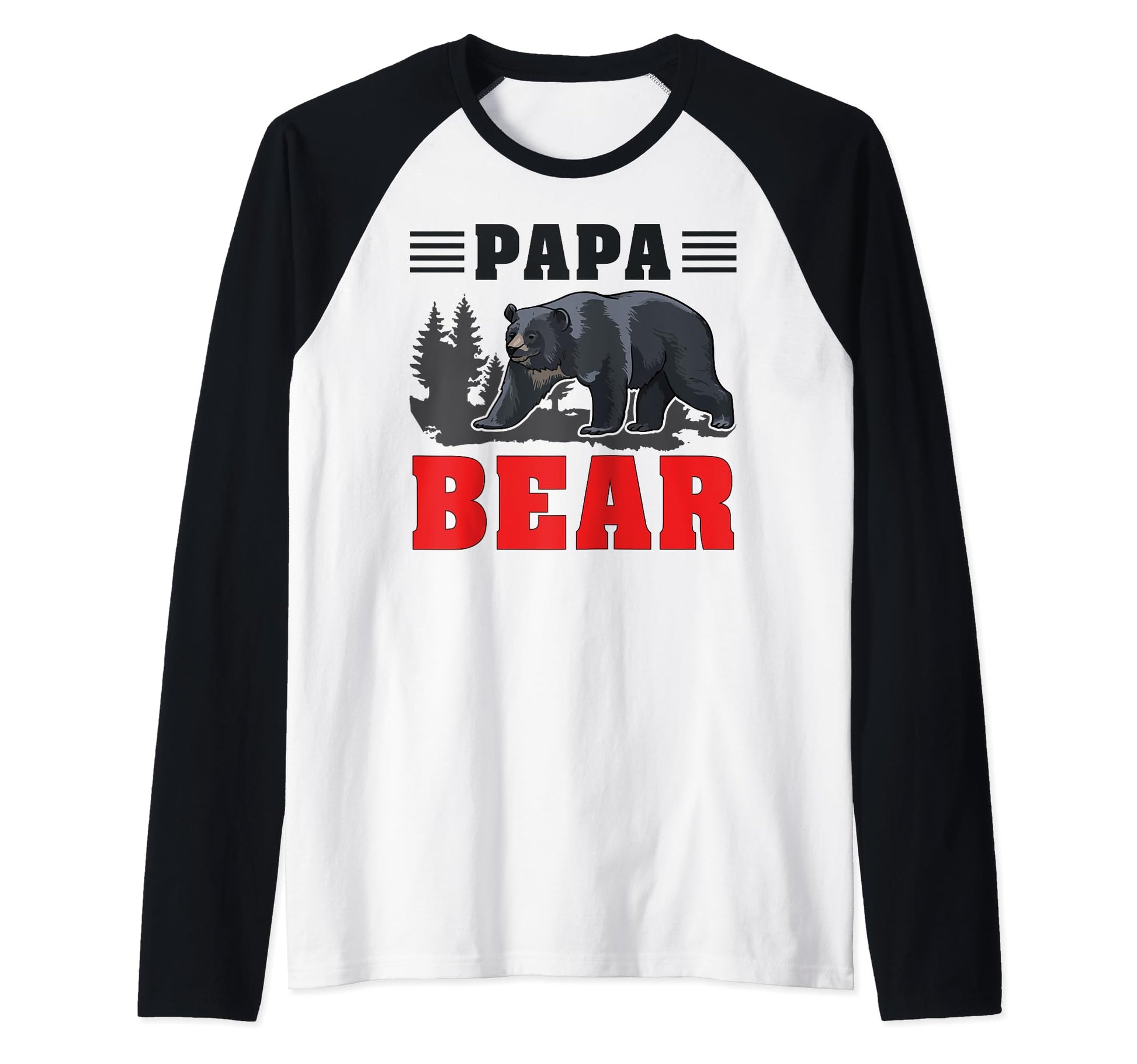 Papa Bear Father Dad Daddy Gift Hoodie - Aesthetic Graphic for Adults - T-Shirt, Sweatshirt, Hoodie