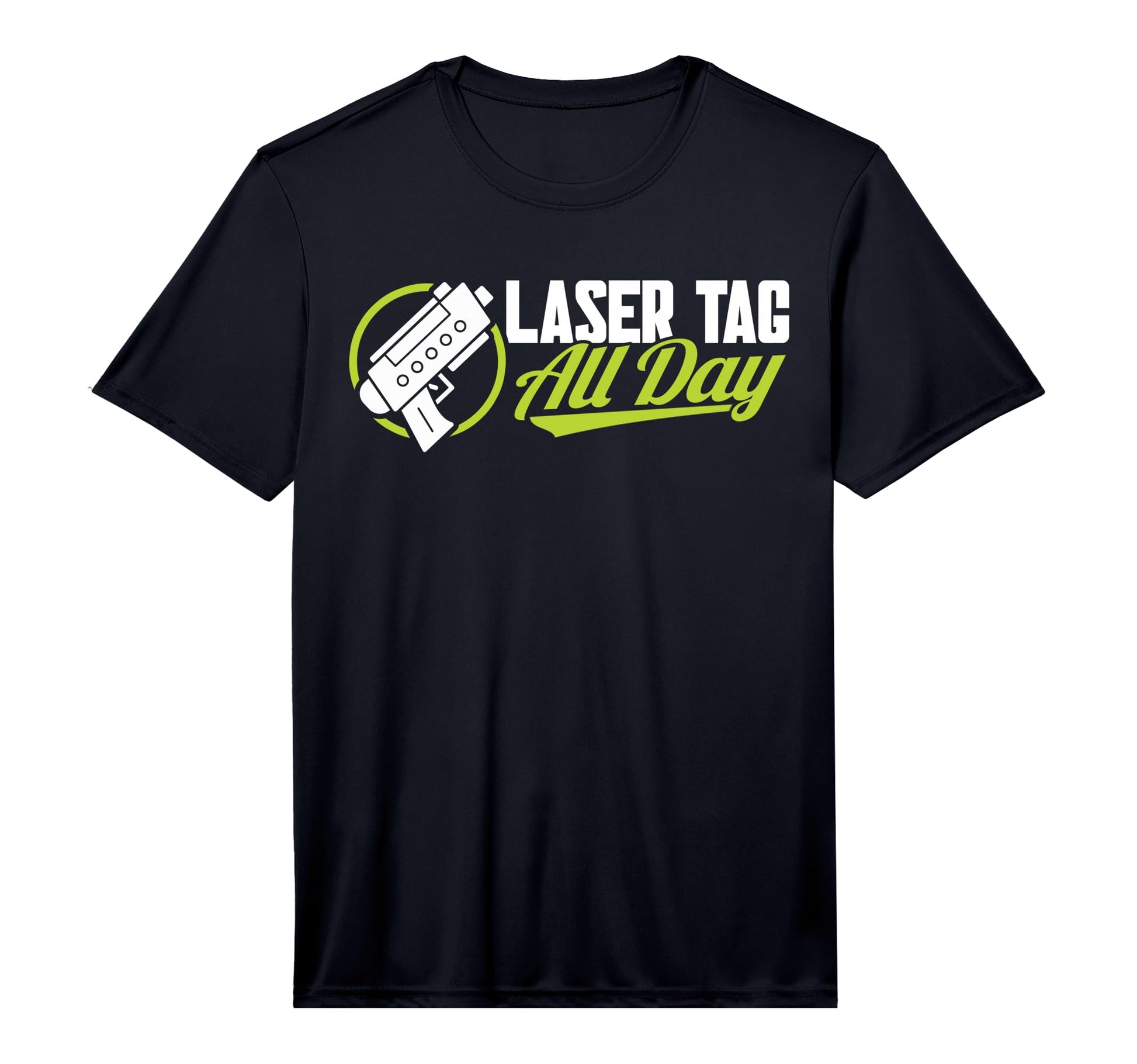 Laser Tag Party Laser Tag All Day T-Shirt - Aesthetic Graphic Men Women - T-Shirt, Sweatshirt, Hoodie