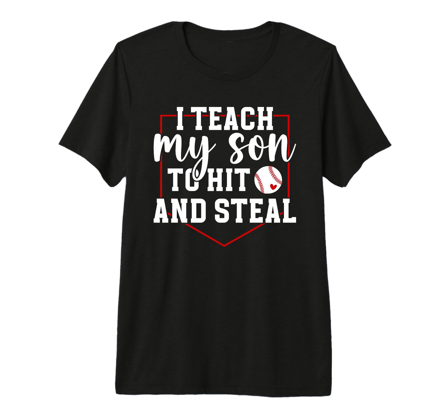 Baseball Mom Baseball Player Mama T-Shirt - Casual Everyday Wear Men Women - T-Shirt, Sweatshirt, Hoodie