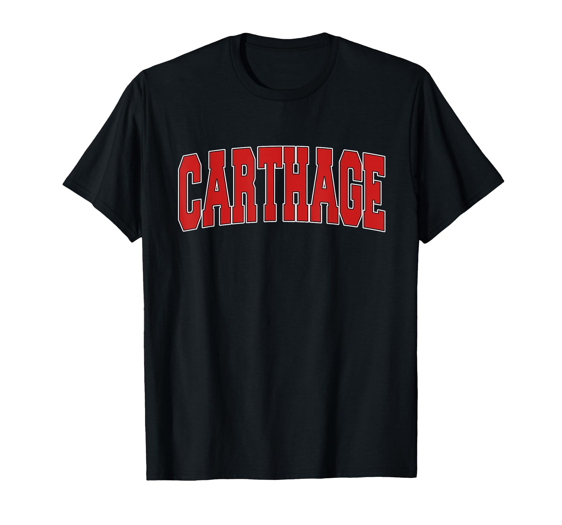 Carthage Mo Missouri Varsity Usa Sports T-Shirt - Custom Art Print Unisex - T-Shirt, Sweatshirt, Hoodie