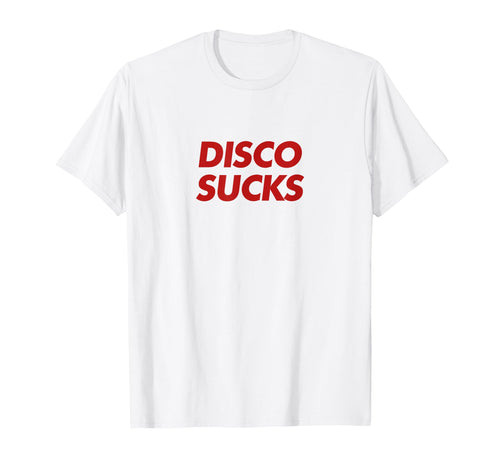 Disco Sucks Y2K Aesthetic Trendy T-Shirt - Graphic Print Men Women - T-Shirt, Sweatshirt, Hoodie
