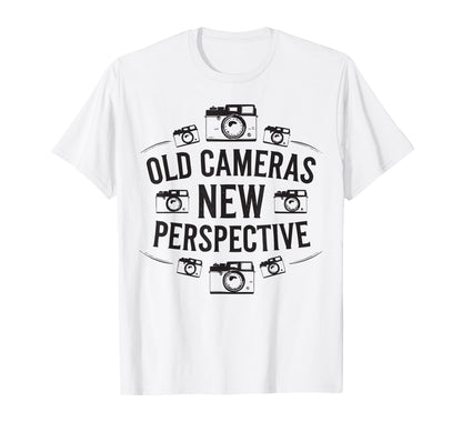 Camera Collector Cameraman Photography T-Shirt - Trendy Graphic Men Women - T-Shirt, Sweatshirt, Hoodie
