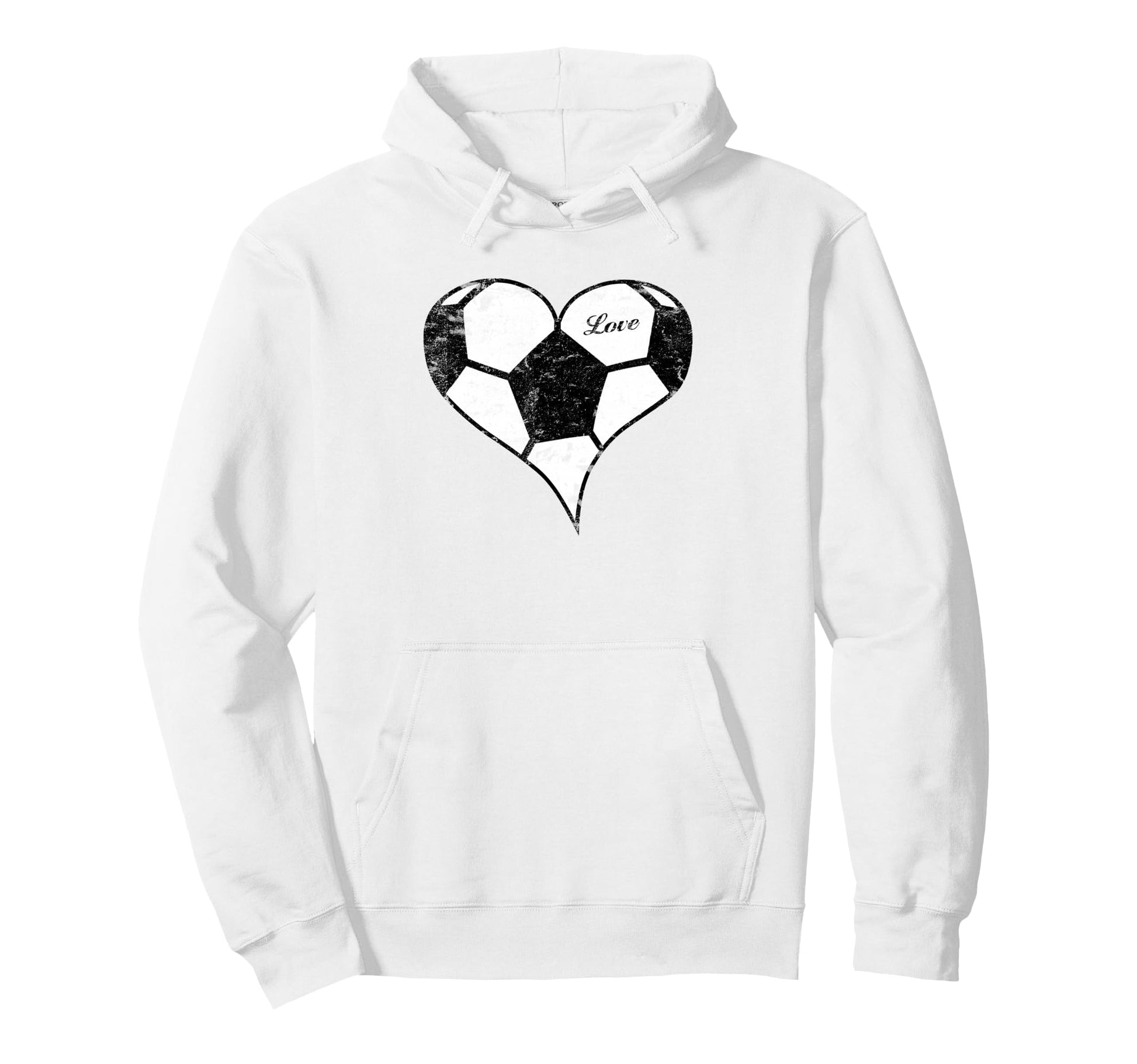 Soccer Love Soccer Heart Soccer Mom Hoodie - Custom Art Print Men Women - T-Shirt, Sweatshirt, Hoodie