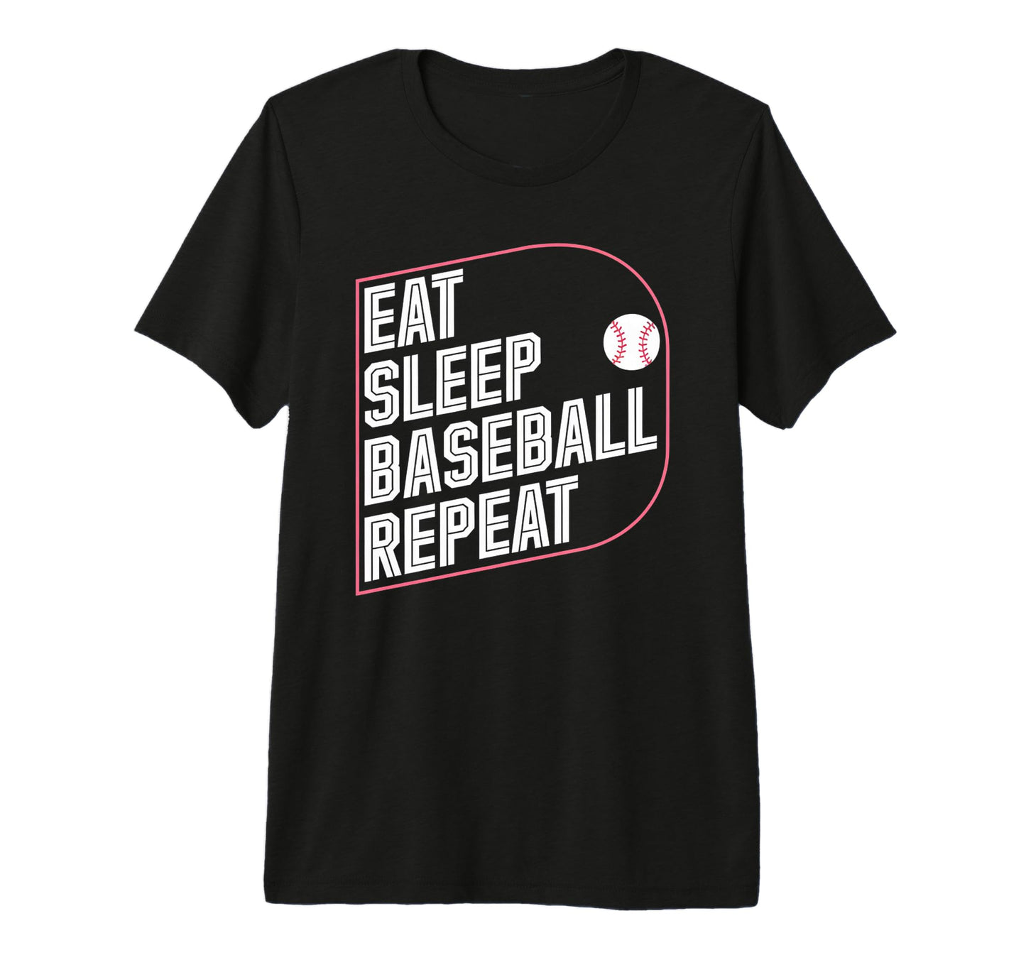Baseball Eat Mom Dad Family Matching T-Shirt - Trendy Graphic for Adults - T-Shirt, Sweatshirt, Hoodie