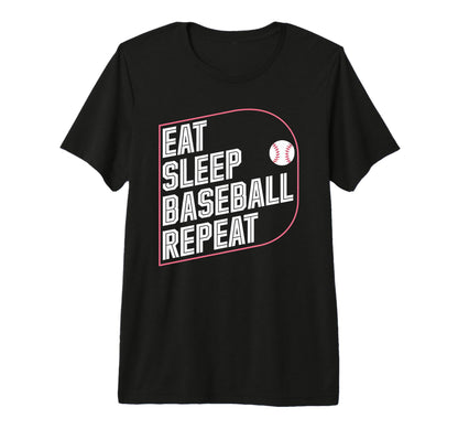 Baseball Eat Mom Dad Family Matching T-Shirt - Trendy Graphic for Adults - T-Shirt, Sweatshirt, Hoodie