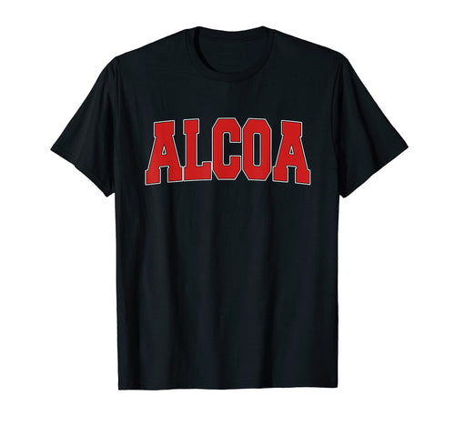 Alcoa Tn Tennessee Varsity Usa Sports T-Shirt - Aesthetic Graphic Men Women - T-Shirt, Sweatshirt, Hoodie