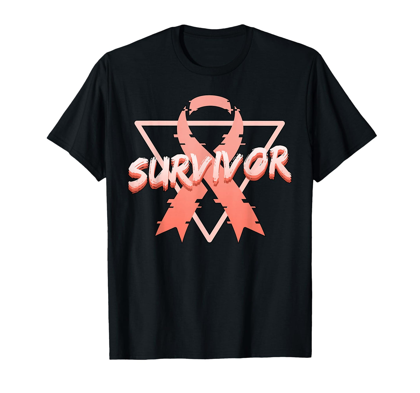 Endometrial Cancer Awareness Survivor T-Shirt - Custom Art Print Unisex - T-Shirt, Sweatshirt, Hoodie