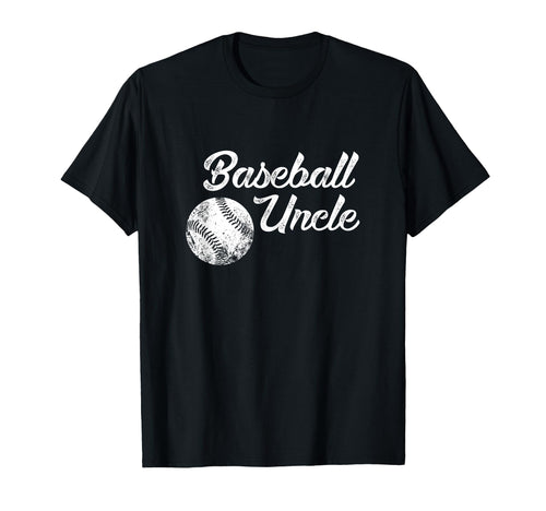 Baseball Uncle Baseball Funny Lingo T-Shirt - Minimalist Print Men Women - T-Shirt, Sweatshirt, Hoodie