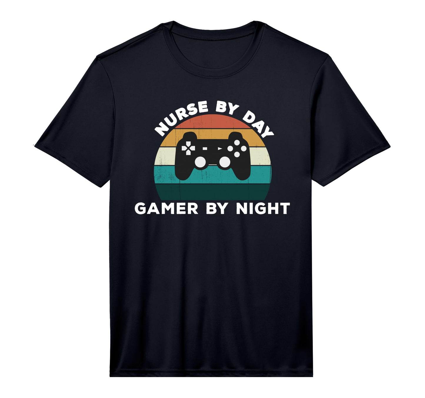 Mens Funny Nurse Day Gamer Night T-Shirt - Streetwear Style for Adults - T-Shirt, Sweatshirt, Hoodie