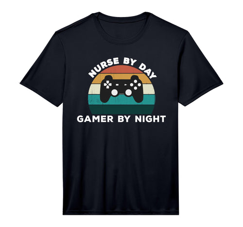 Mens Funny Nurse Day Gamer Night T-Shirt - Streetwear Style for Adults - T-Shirt, Sweatshirt, Hoodie
