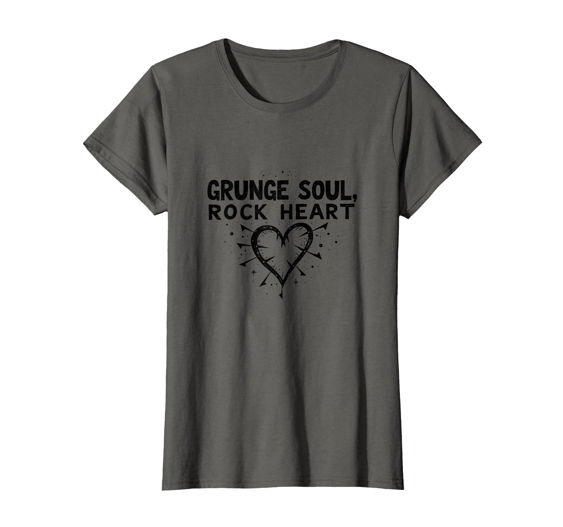 Grunge Soul Rock Heart 90S Music Gifts T-Shirt - Graphic Print Men Women - T-Shirt, Sweatshirt, Hoodie