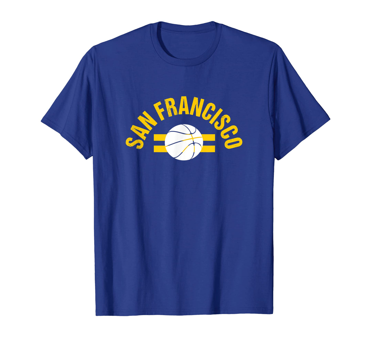Sf San Francisco Stripes Basketball T-Shirt - Fun Novelty Design Unisex - T-Shirt, Sweatshirt, Hoodie